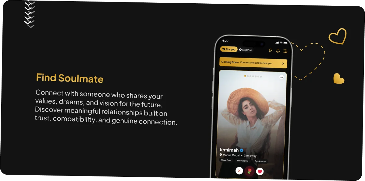 Find Soulmate — connect with someone who shares your values